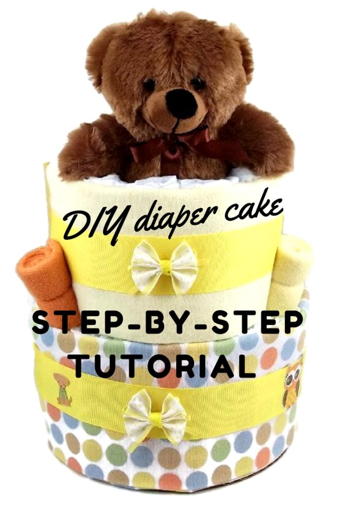 diaper cake tutorial