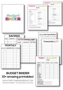 budget binder