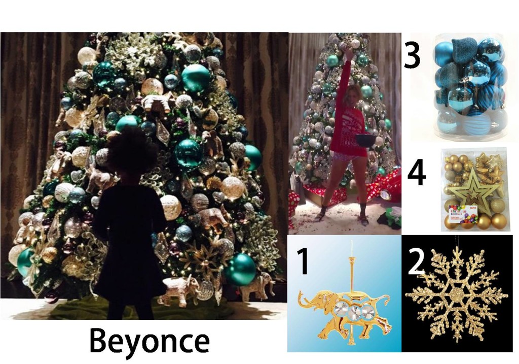 beyonce christmas tree