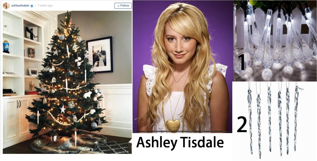 ashley tisdale christmas tree