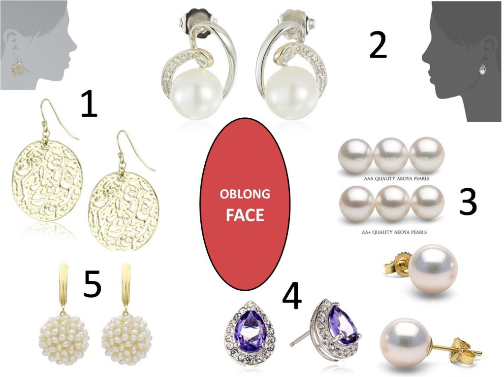 oblong face earrings