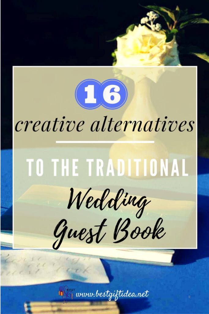 creative wedding guest book ideas