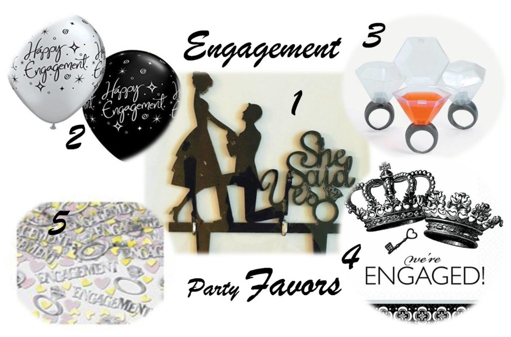 engagement party favors