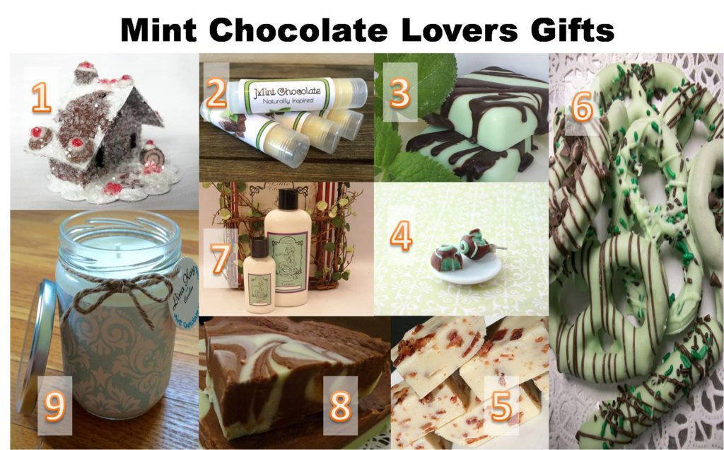 mint chocolate lovers gifts