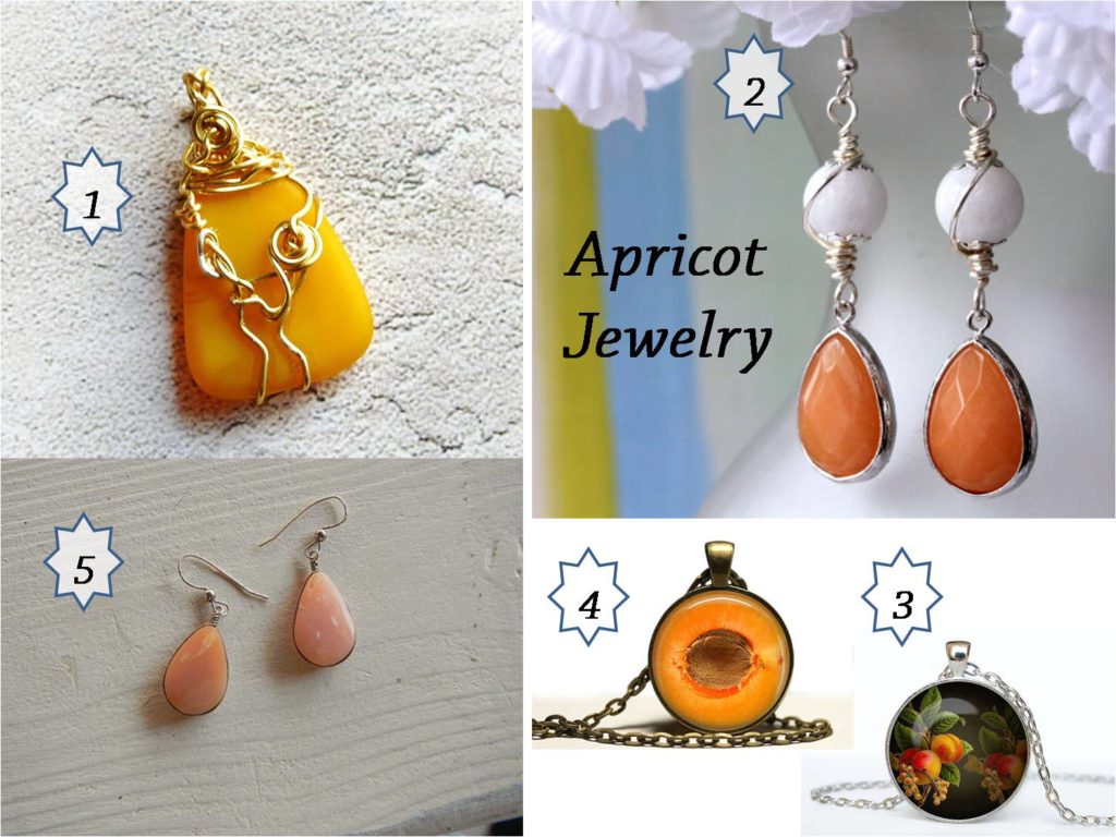 apricot jewelry