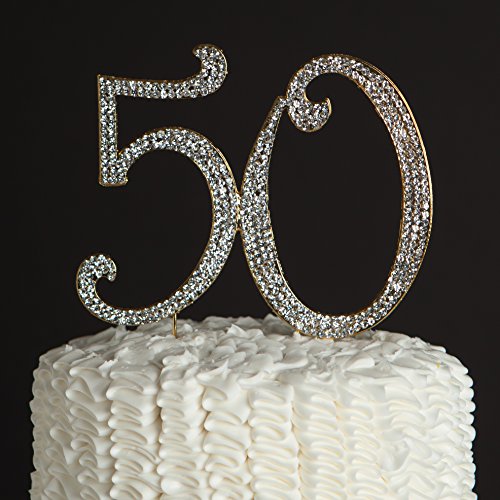 50th Birthday Cake Topper Ideas | The Cake Boutique