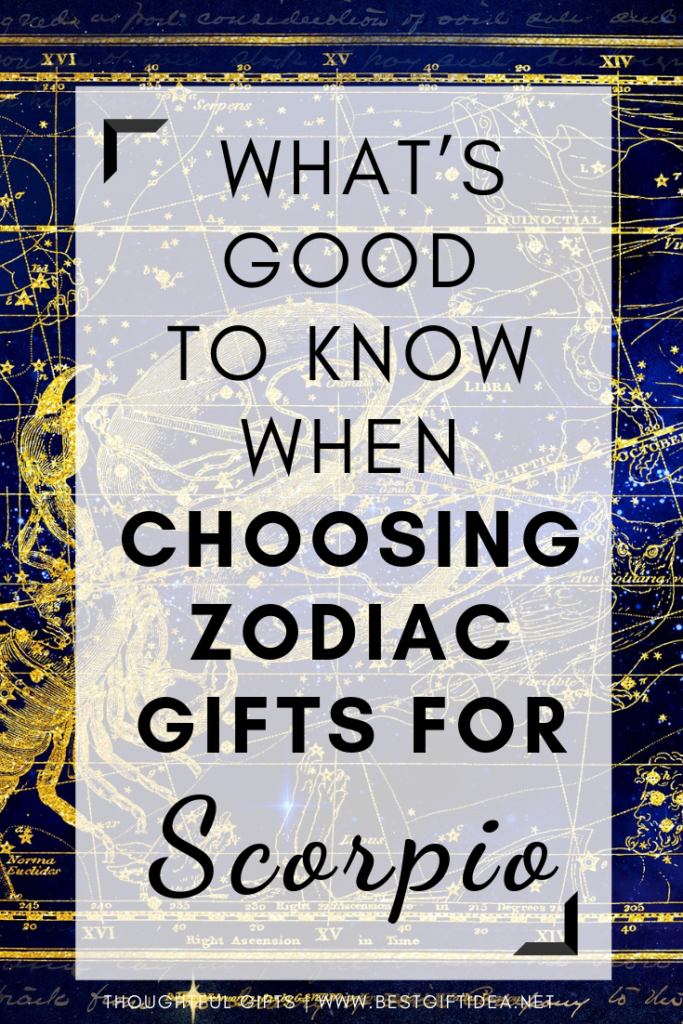 Best Gift Idea Scorpio Gift Ideas | The Ultimate Gift Guide To Make ...