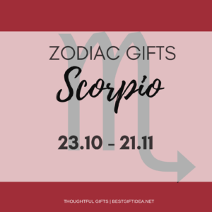 scorpio gift ideas