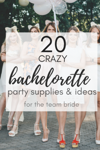 Best Gift Idea 20 Crazy Bachelorette Party Supplies & Ideas for A ...