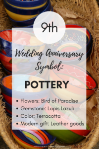 9th wedding anniversary gifts by year