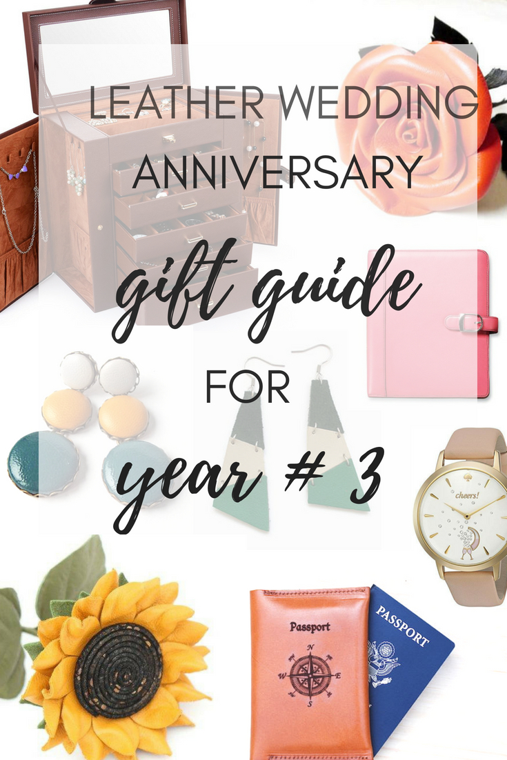 Best Gift Idea 3rd Wedding Anniversary Gift Ideas | Leather Anniversary ...